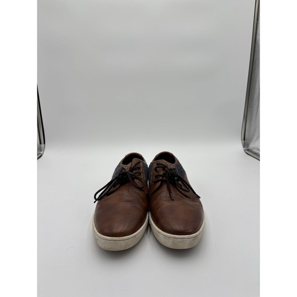 Aldo Other - Aldo mens sneakers two colors brown/black leather size 10.5 lace-up